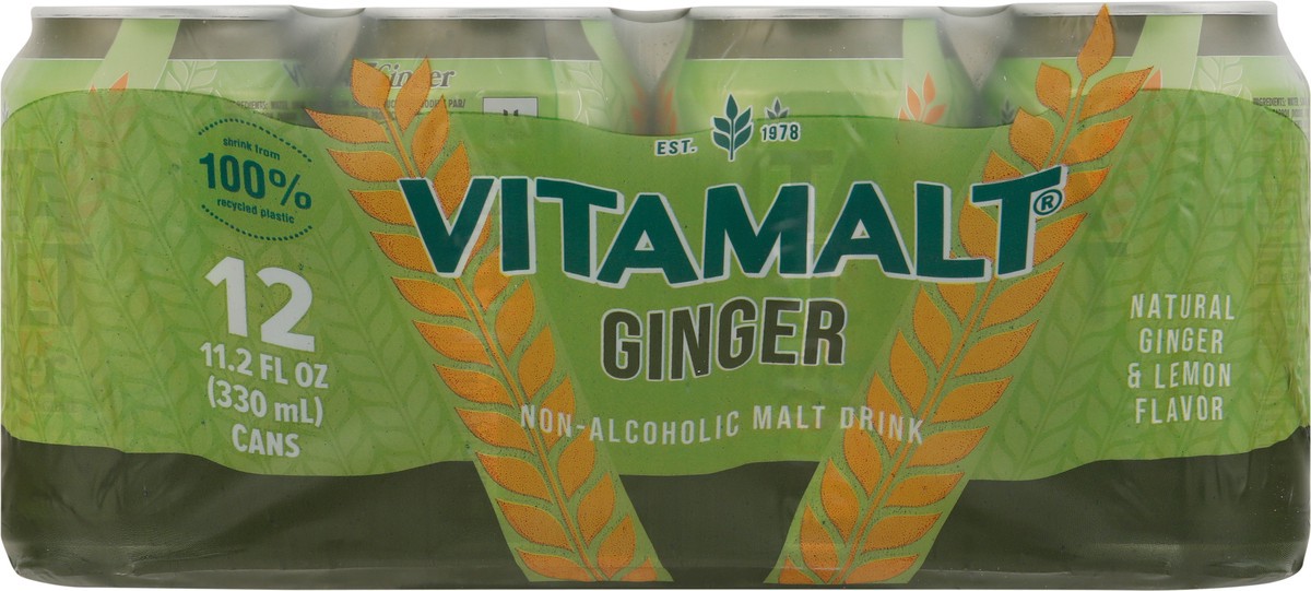 slide 2 of 13, Vita Malt Non-Alcoholic Ginger Malt Drink 12 - 11.2 fl oz Cans, 12 ct