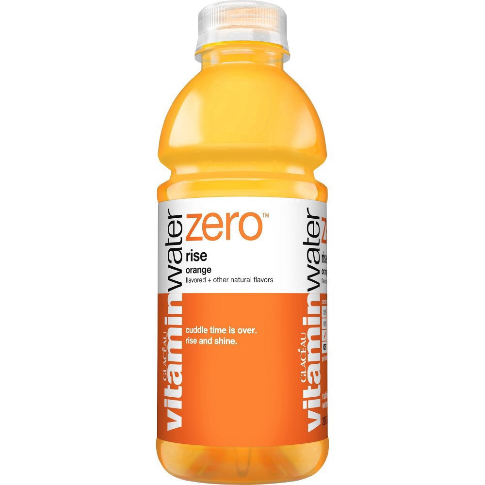 slide 12 of 34, vitaminwater zero sugar rise Bottle- 20 fl oz, 20 fl oz