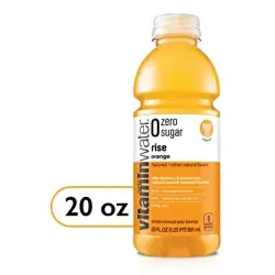 vitaminwater zero sugar rise Bottle, 20 fl oz