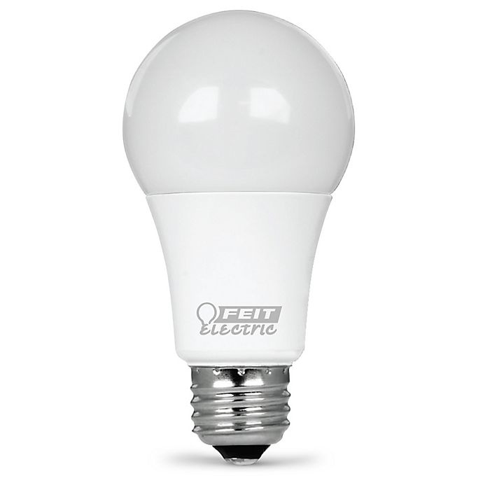 slide 1 of 2, Feit Electric 16-Watt A19 Globe Dimmable LED Bulb, 1 ct