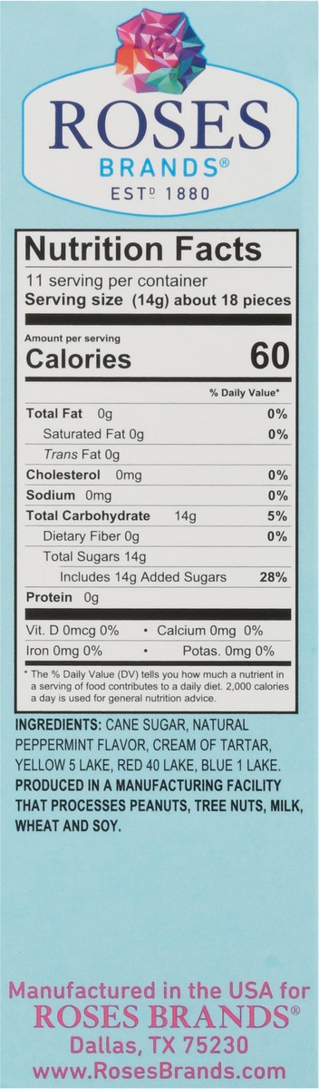 slide 11 of 15, Rose's Richardson Pastel After Dinner Mints, 5.5 oz