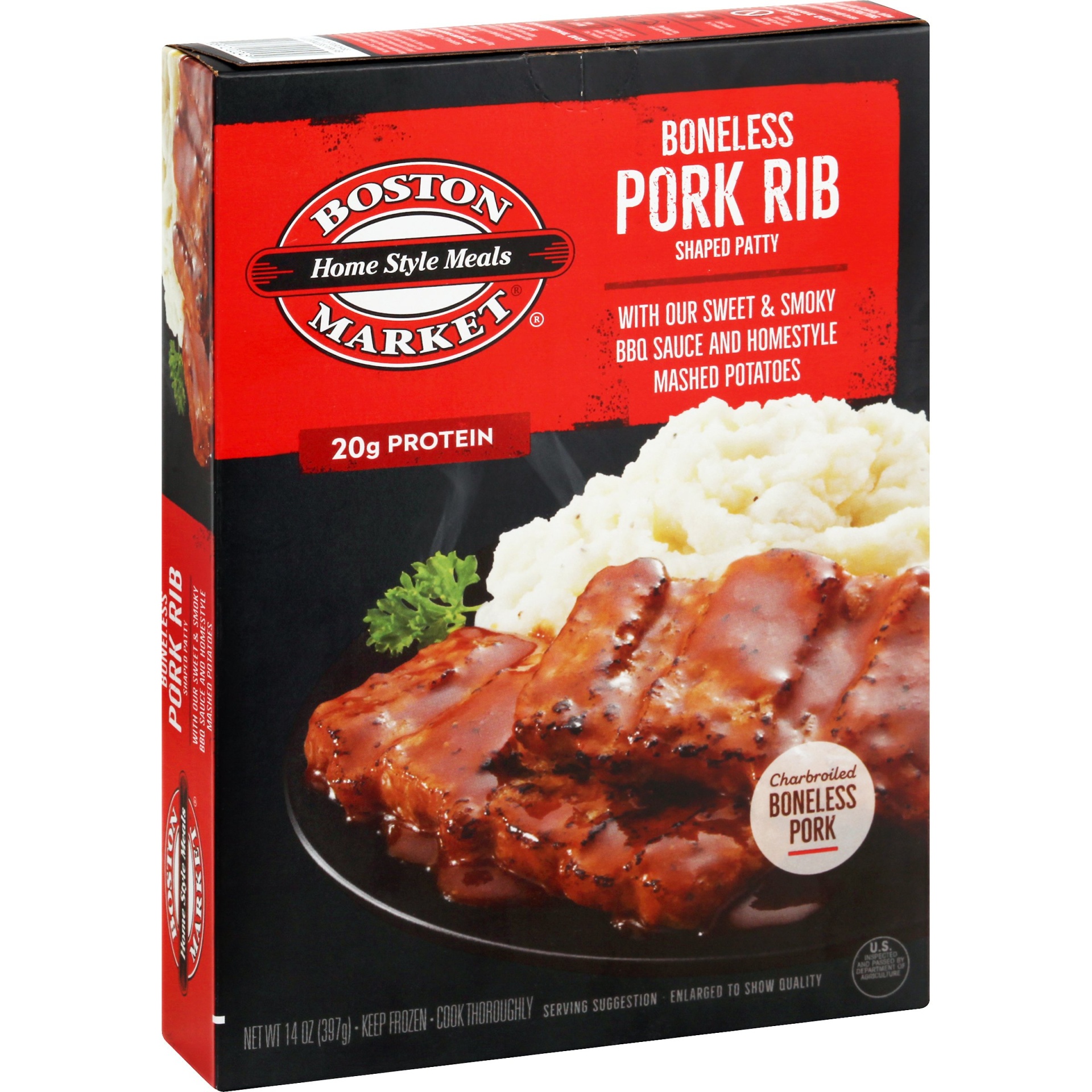 Boston Market Boneless Pork Rib 14 oz | Shipt