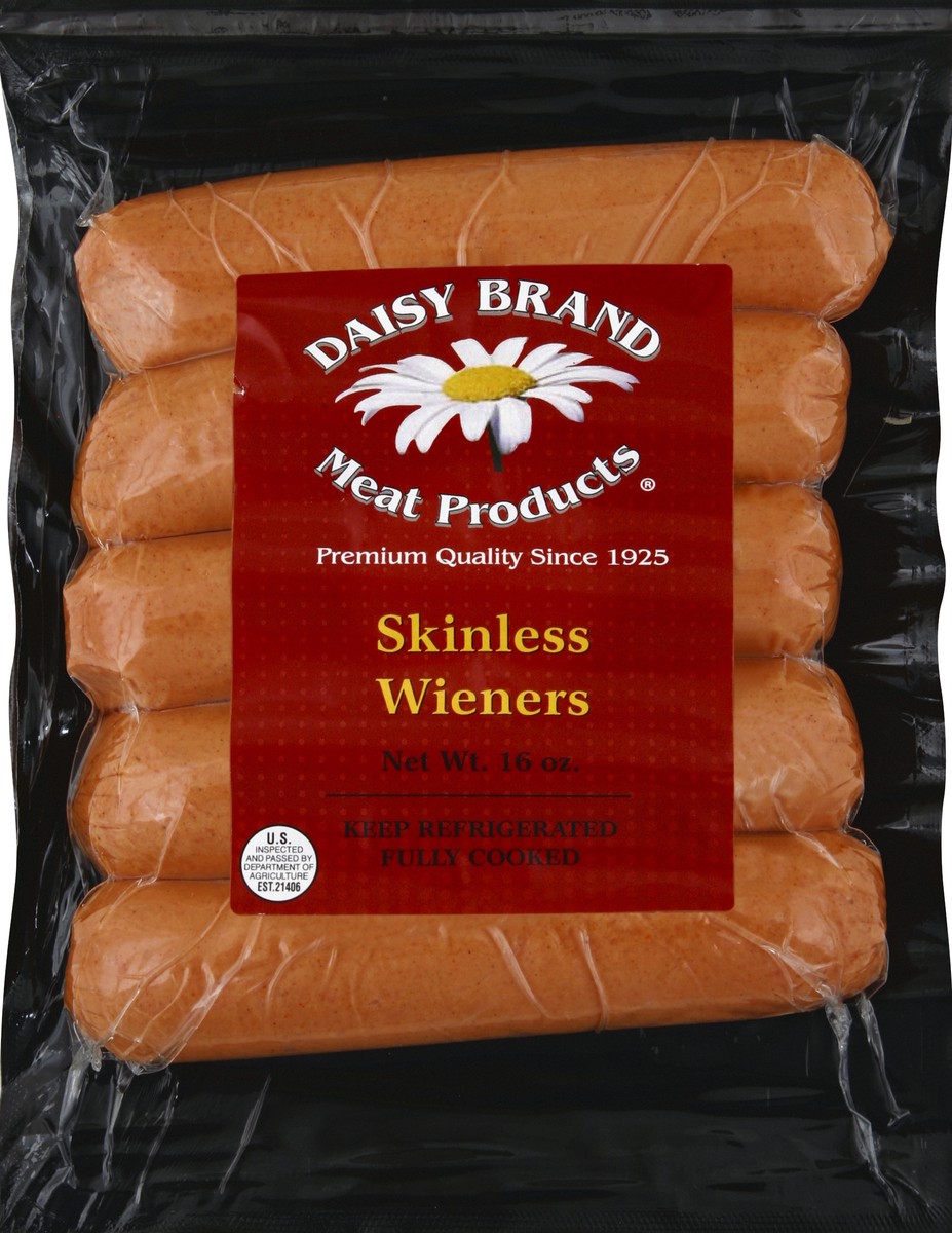 slide 1 of 5, Daisy Wieners 16 oz, 16 oz