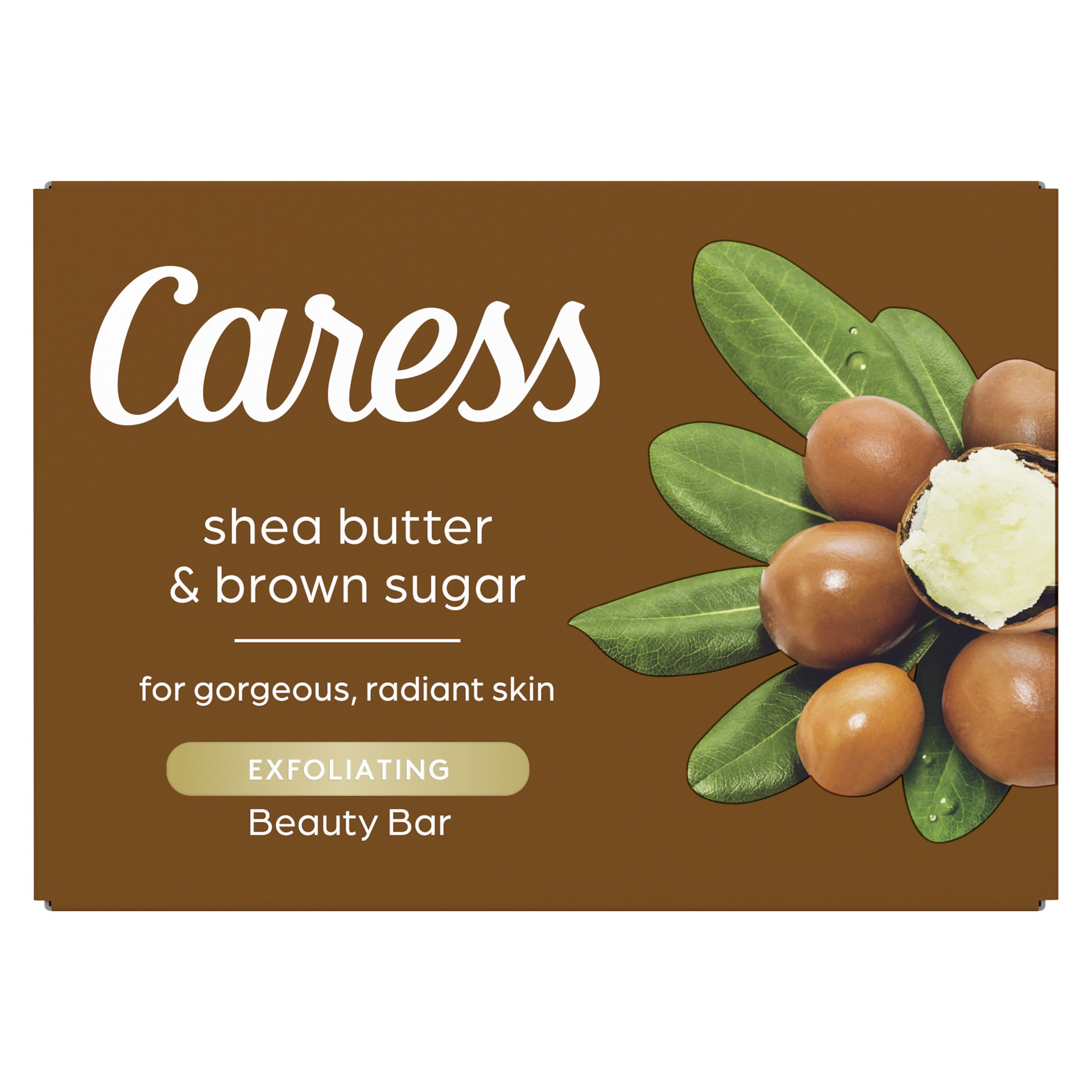 slide 1 of 9, Caress Bar Soap Shea Butter & Brown Sugar, 3.15 oz, 3 Bars, 13.5 oz