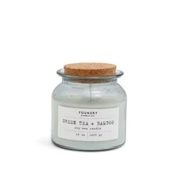 Foundry Typewriter Candle Green Tea & Bamboo