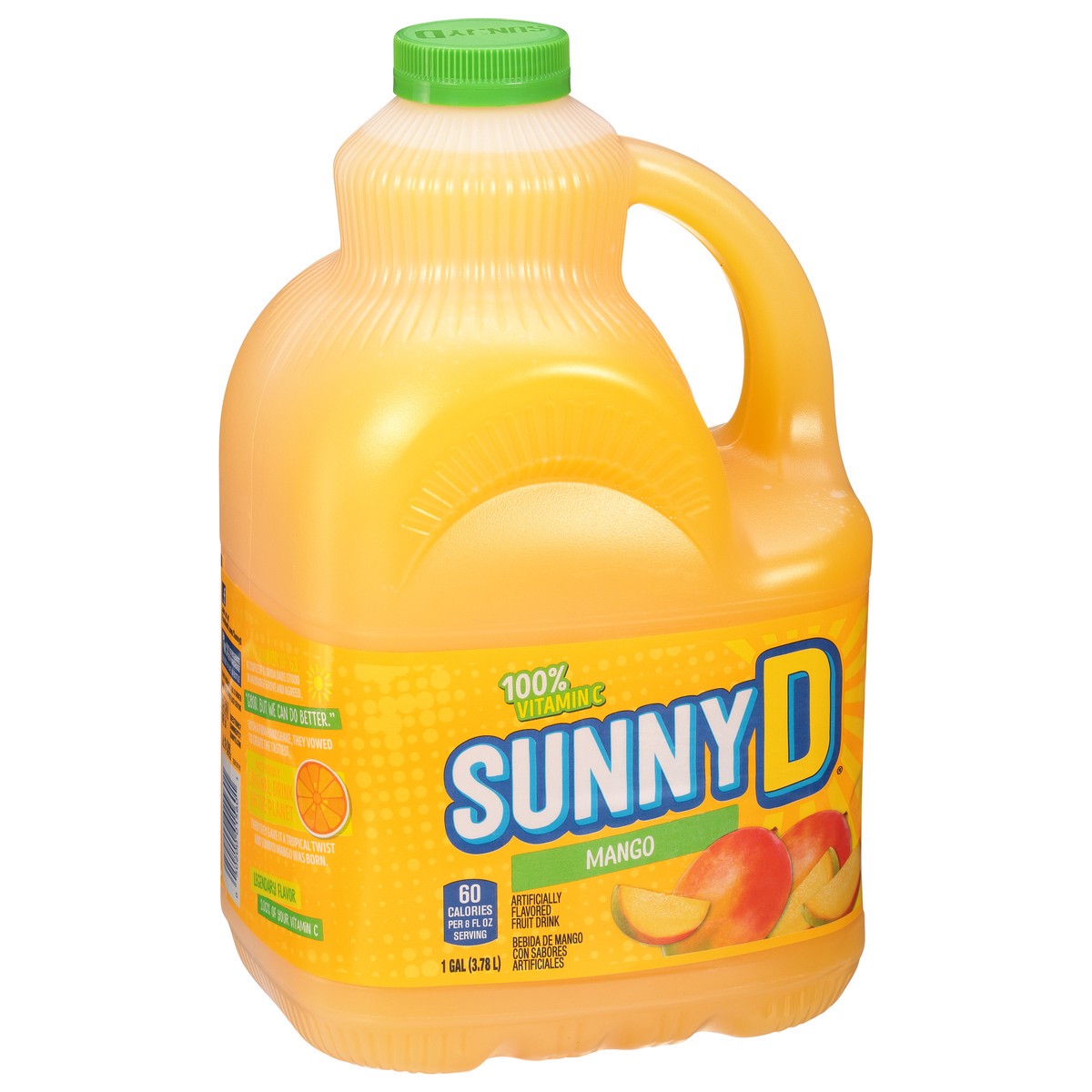 slide 7 of 9, Sunny D Sunnyd Mango Juice Drink, 1 Gallon Bottle, 1 gal