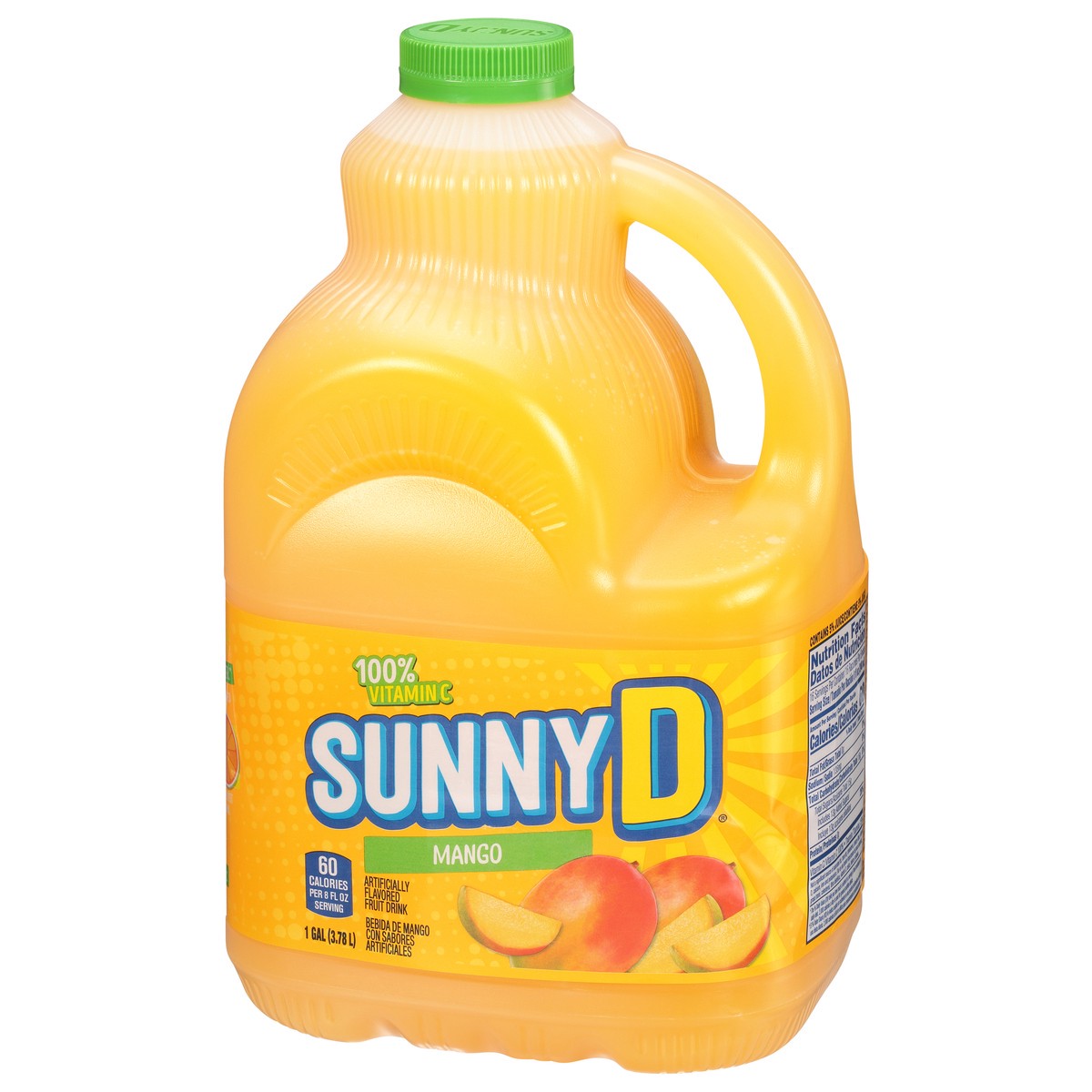 slide 2 of 9, Sunny D Sunnyd Mango Juice Drink, 1 Gallon Bottle, 1 gal