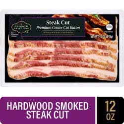Private Selection Steak Cut Hardwood Smoked Premium Center Cut Bacon
