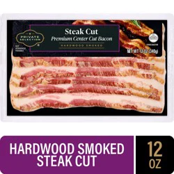 Private Selection Steak Cut Hardwood Smoked Premium Center Cut Bacon