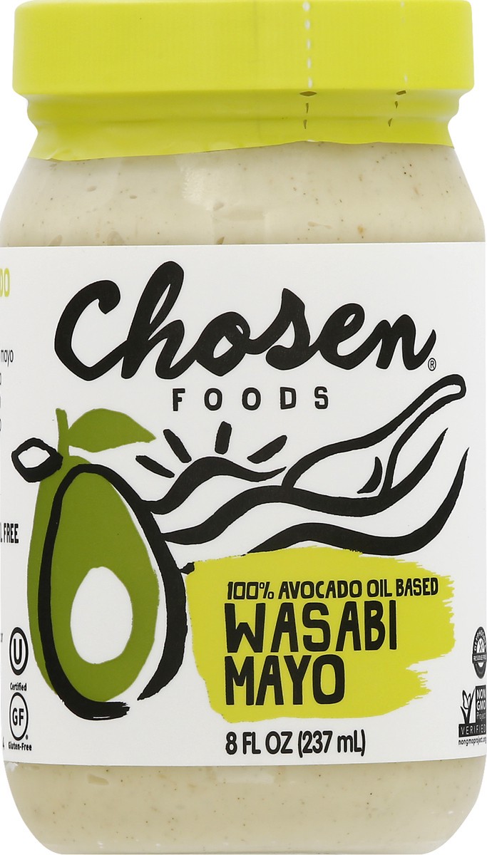 slide 1 of 10, Chosen Foods Wasabi Mayo 8 oz, 8 oz