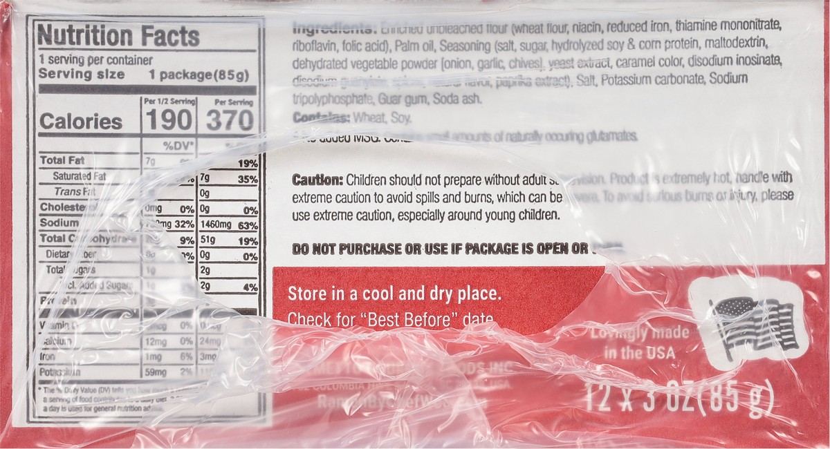 slide 6 of 13, Ramen Express by Chef Woo Beef Flavor Ramen 12 - 3 oz Packs, 12 ct