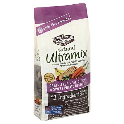 slide 1 of 1, Castor & Pollux Natural Ultramix Grain Free Chicken & Sweet Potato Dog Food, 5.5 lb