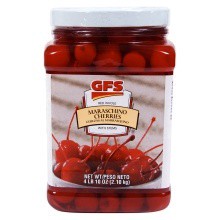 slide 1 of 1, GFS Red Whole Maraschino Cherries, 163 ct