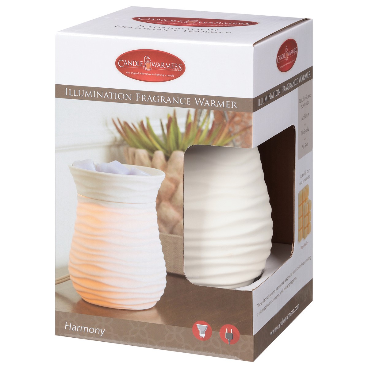 slide 4 of 9, Candle Warmers Harmony Illumination Fragrance Warmer 1 ea, 1 ct