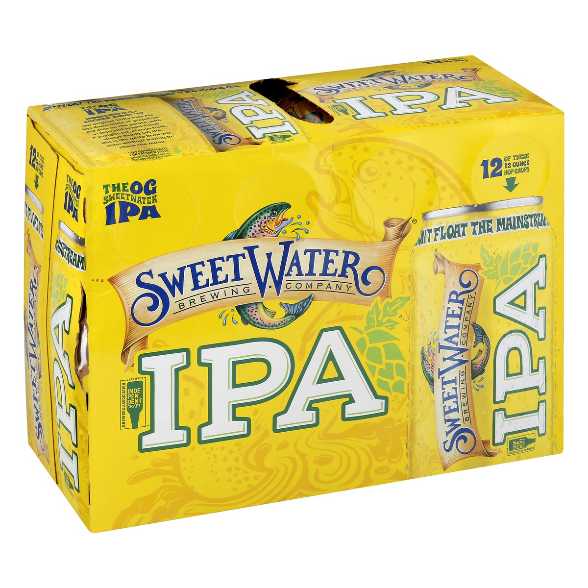 slide 9 of 9, SweetWater Brewing Co IPA Beer 12 ea, 12 ct; 12 fl oz