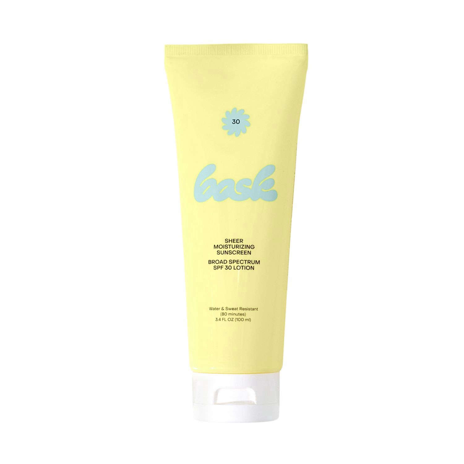 slide 1 of 1, BASK Spf 30 Sheer Moisturizing Lotion, 3.4 oz