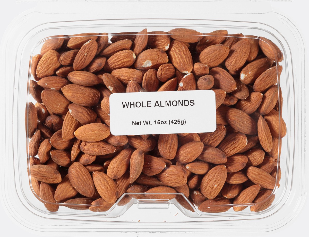 slide 6 of 9, JLM Manufacturing Whole Almonds 15 oz, 15 oz