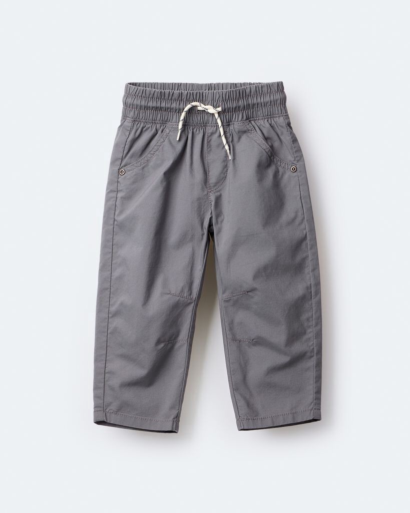 slide 6 of 6, Otteravenue Toddler Boy Dart Pant - Grey Grey 12M, 1 ct