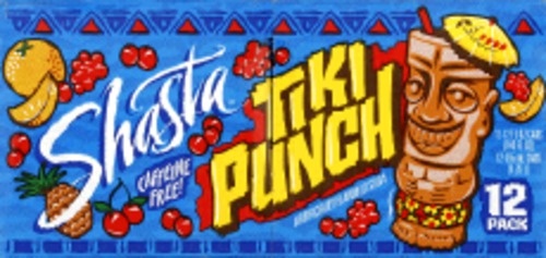 slide 1 of 1, Shasta Tiki Punch, 12 ct; 12 fl oz