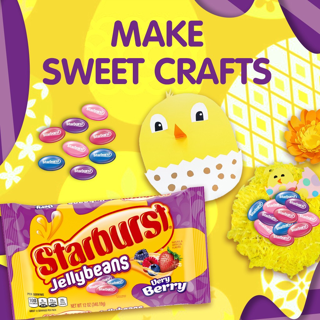 slide 3 of 8, STARBURST Very Berry Jelly Beans Easter Candy Gifts, 12 oz, 12 oz