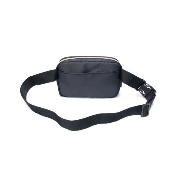 slide 2 of 3, Kenneth Cole Women's Sophie Silky Nylon Belt Bag, 8-1/2""H X 5-1/4""W X 1-15/16""D, Black, 1 ct