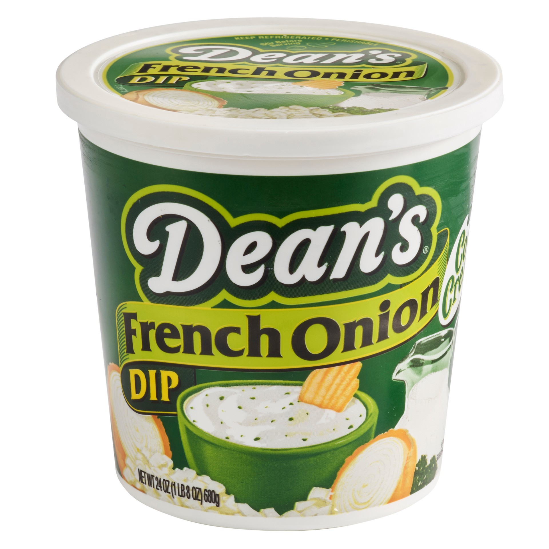 slide 1 of 4, Dean's French Onion Dip 24 oz, 24 oz