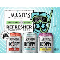Lagunitas Refresher Sparkling Hop Water Variety Pack 12 - 12 fl oz Cans