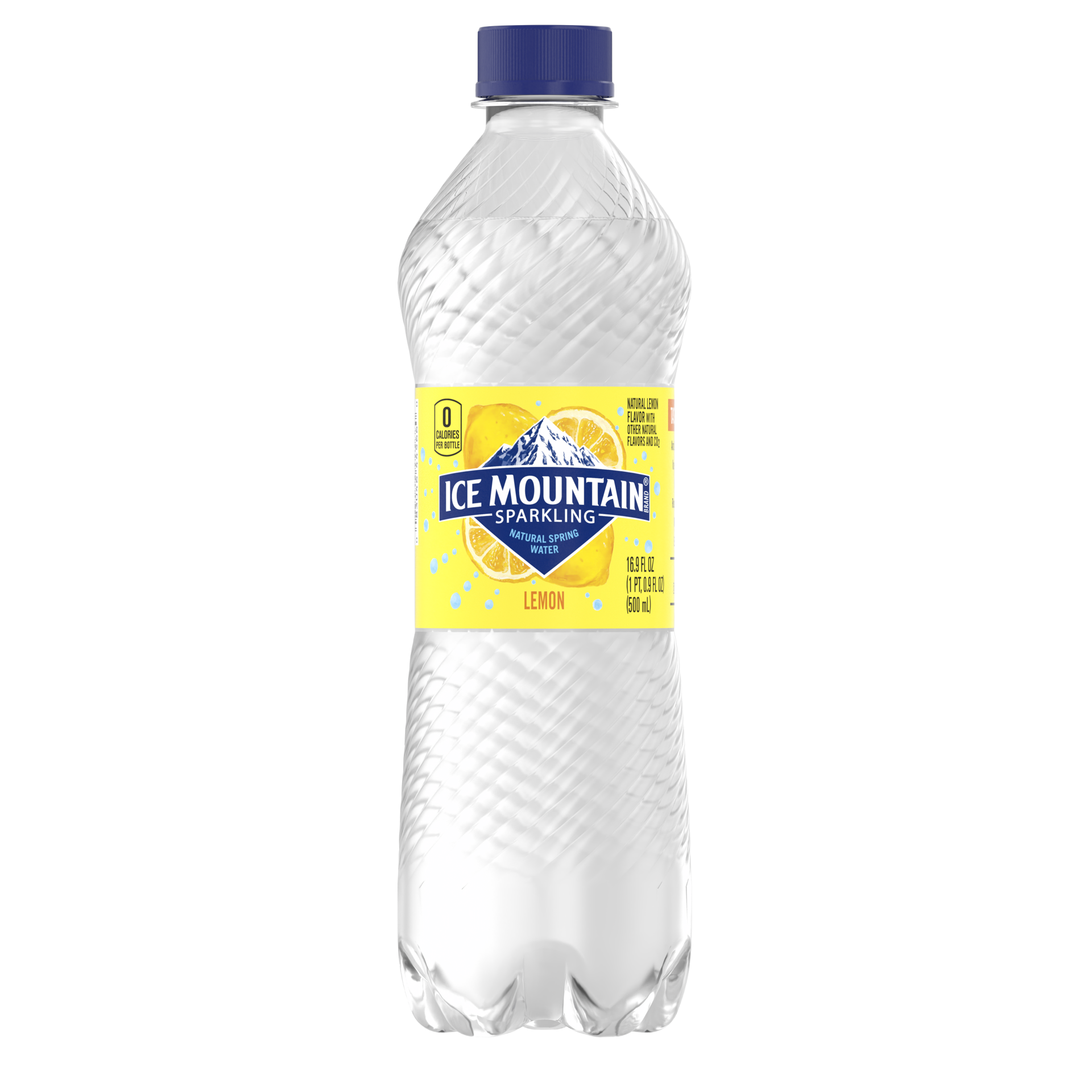 slide 1 of 4, Ice Mountain Sparkling Water, Lively Lemon, 16.9 oz. Bottle, 16.9 fl oz
