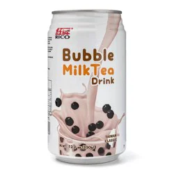 Rico Bubble Milk Tea Drink - 12.3 oz