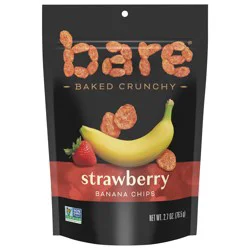 Bare Strawberry Banana Chips