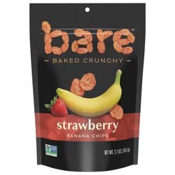Bare Strawberry Banana Chips