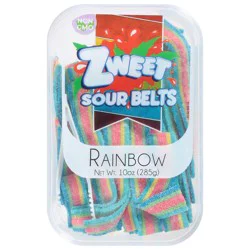 Zweet Rainbow Sour Belts 10 oz