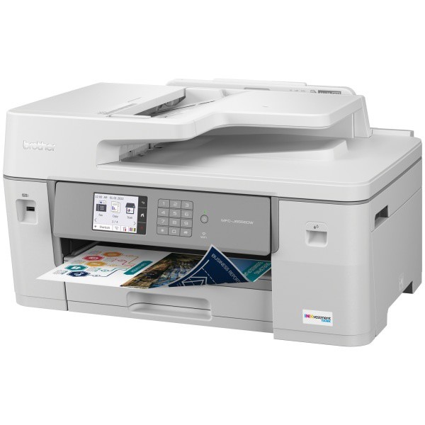 slide 3 of 7, Brother Inkvestment Tank Mfc-J5855Dw Color Inkjet All-In-One Printer With Ink, 1 ct