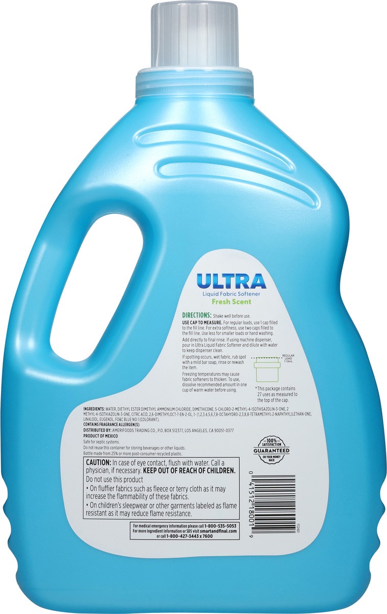 slide 5 of 11, First Street Fs Ultra Lq Softener Fresh, 103 oz