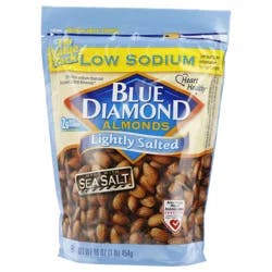 Blue Diamond Lightly Salted Almonds Value Pack 16 oz