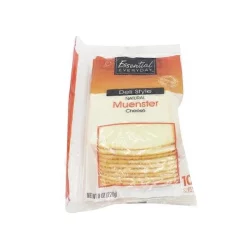 Essential Everyday Cheese, Muenster, Sliced