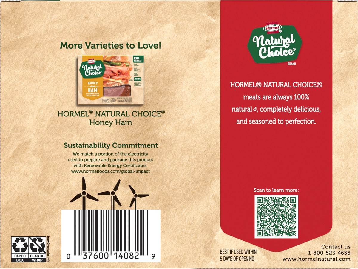 slide 4 of 9, HORMEL NATURAL CHOICE Hard Salami Double Pack, 12 oz