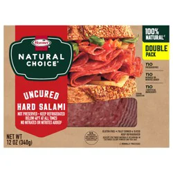 HORMEL NATURAL CHOICE Hard Salami Double Pack