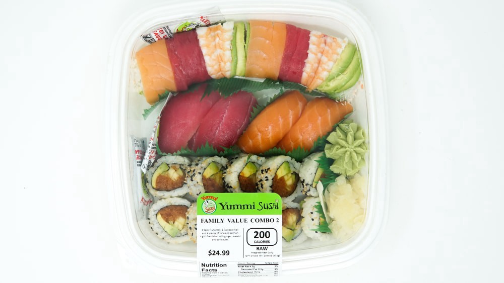 slide 2 of 4, Yummi Sushi Family Value Combo - 23.8 OZ, 23.8 oz