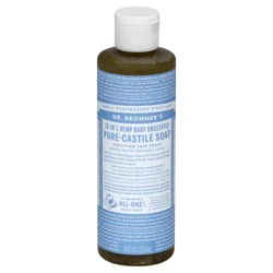 Dr. Bronner's 18-In-1 Hemp Pure-Castile Soap Baby Unscented