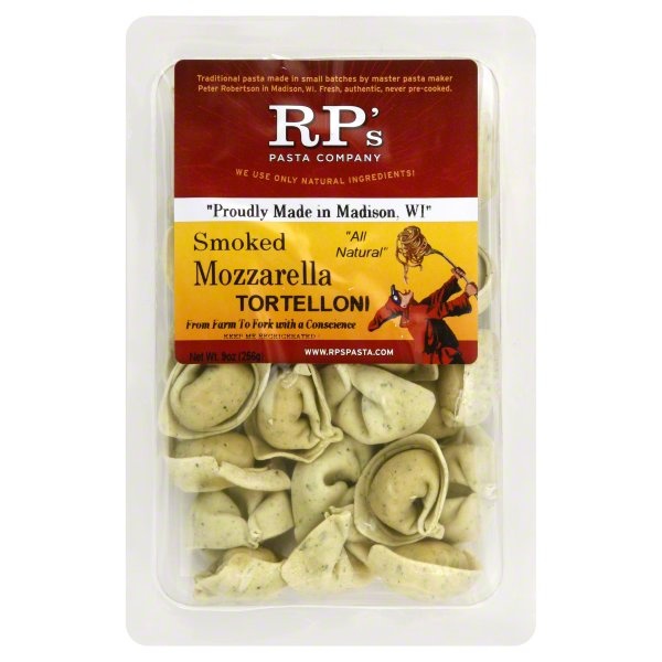 slide 1 of 1, RP's Pasta Company Tortellini Smoked Mozzarella, 9 oz