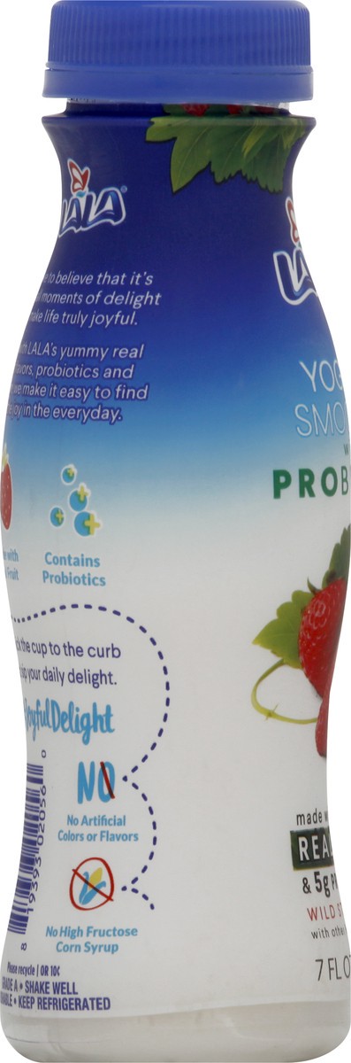 slide 8 of 11, LALA Strawberry Yogurt Smoothie 7 oz , 7 fl oz