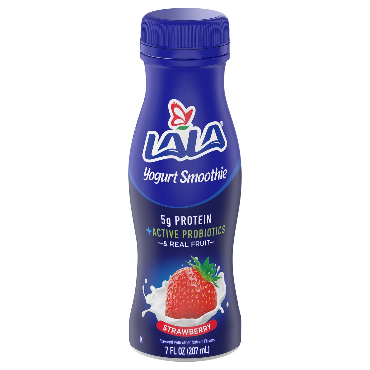 slide 1 of 11, LALA Strawberry Yogurt Smoothie 7 oz , 7 fl oz