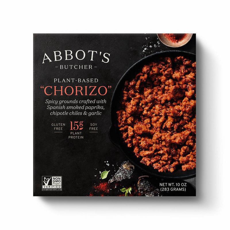 slide 1 of 5, Abbot's Butcher Plant-Based Chorizo 10 oz, 10 oz