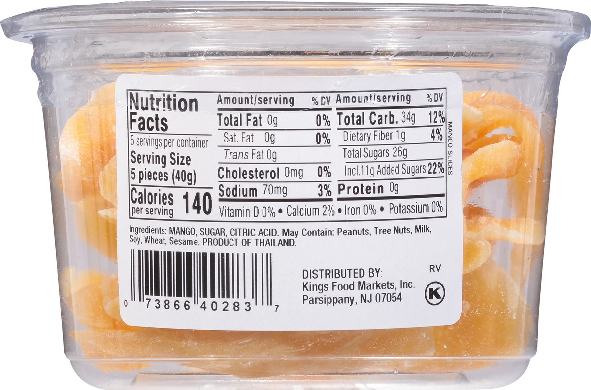 slide 11 of 13, Kings Slices Mango 7.5 oz, 7.5 oz