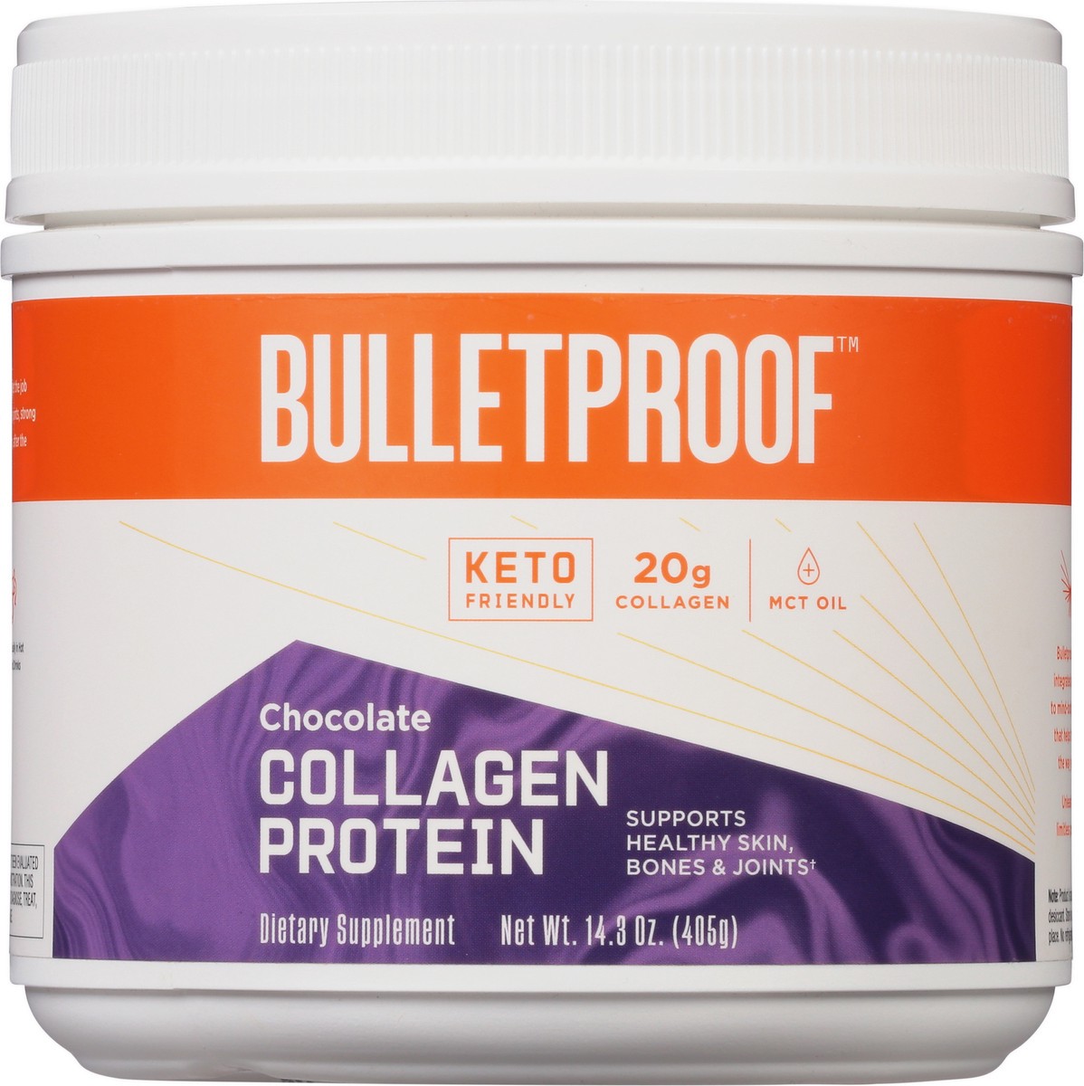 slide 9 of 9, Bulletproof Collagen Chocolate, 14.3 oz