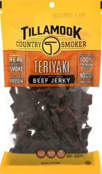 Tillamook Country Smoker Teriyaki Beef Jerky 10 oz