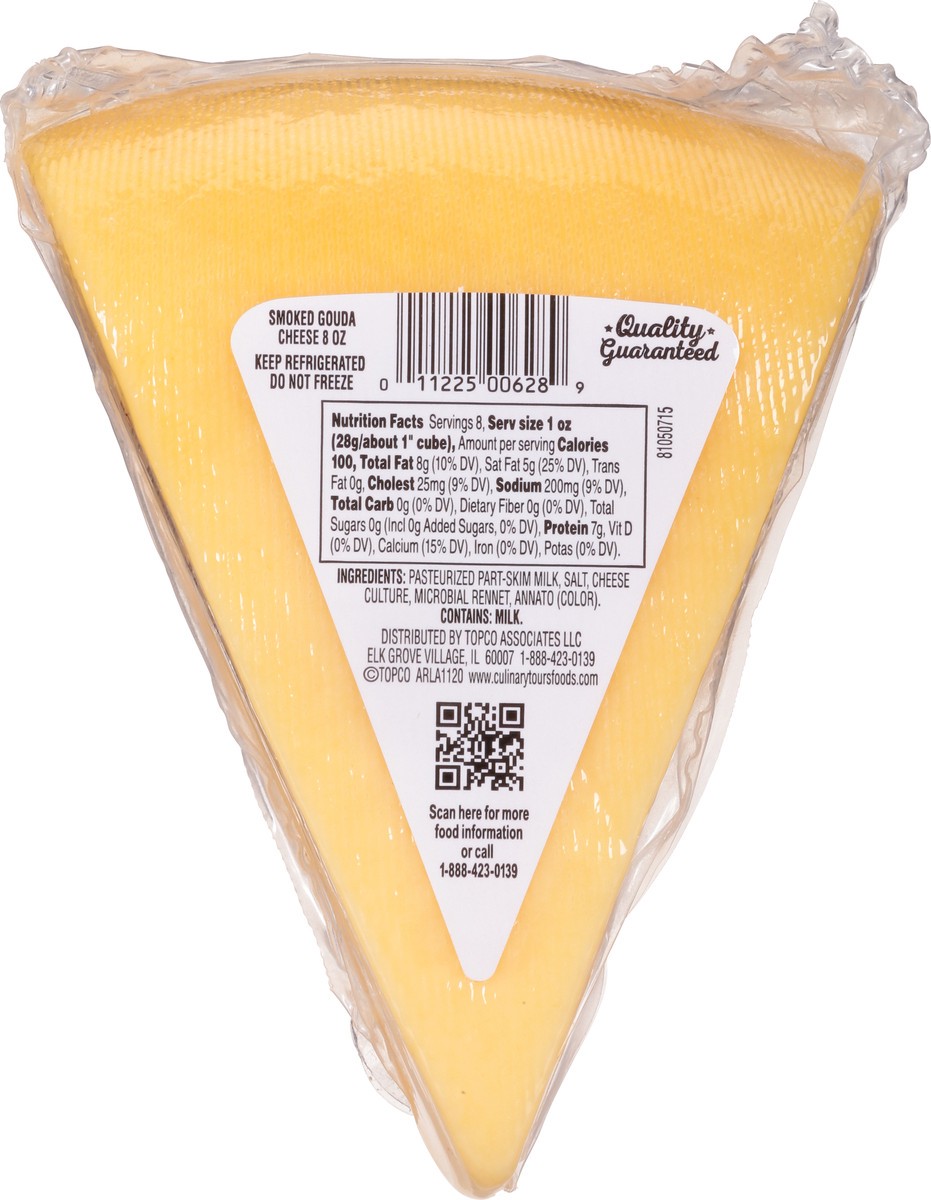 slide 4 of 9, Culinary Tours Gouda Smoked Cheese - 8 oz, 8 oz