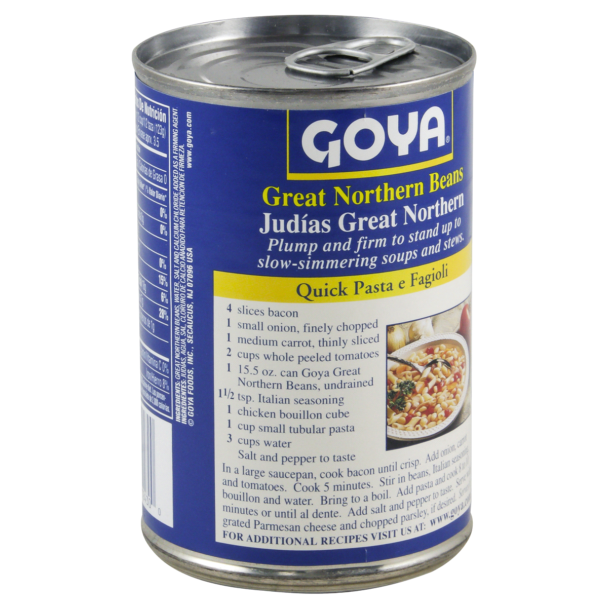 slide 4 of 4, Goya Great Northern Beans, 15 oz