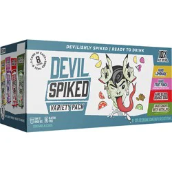Devil Spiked Variety Pack, 8 Pack, 12 fl oz Cans, 10% ABV